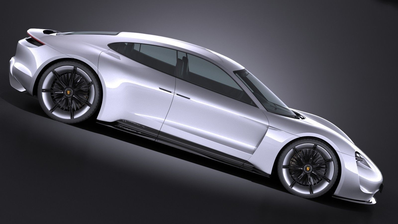 Porsche Mission E Concept 2015 VRAY 3D model_5