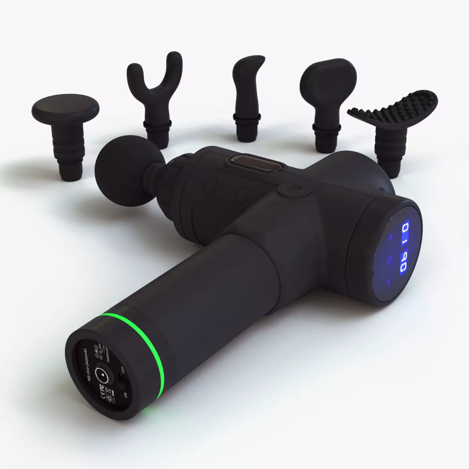 Electrical Massage Gun 3D model 3D model