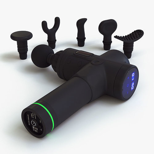 Electrical Massage Gun 3D model 3D model