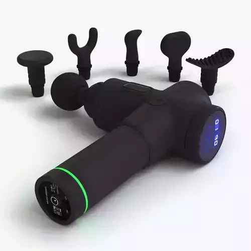 Electrical Massage Gun 3D model 3D model
