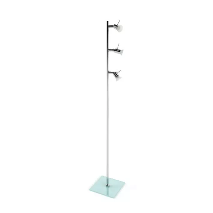 Tall Contemporary Three Bulb Lamp 3D model