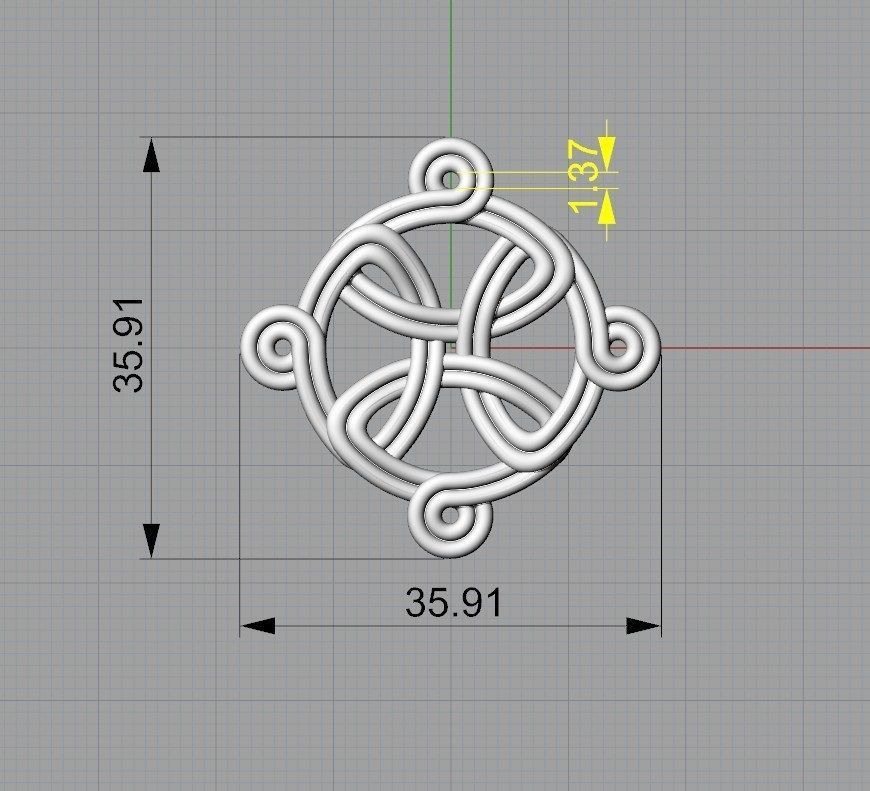Armenian cross ready for 3d print 3D print model_3