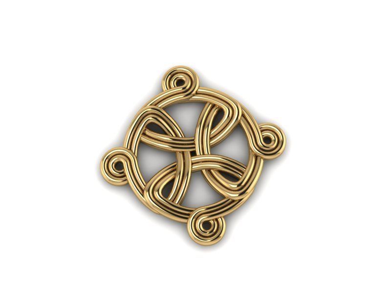 Armenian cross ready for 3d print 3D print model_1