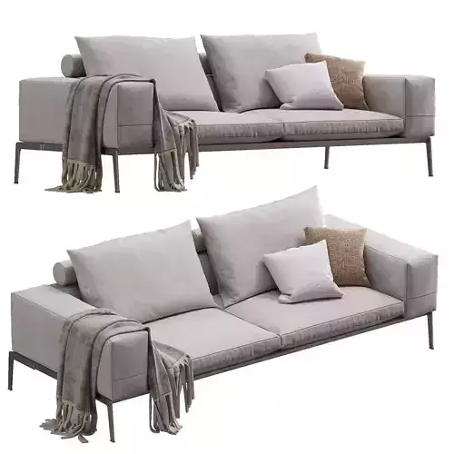 Lifesteel Sofa By Flexform