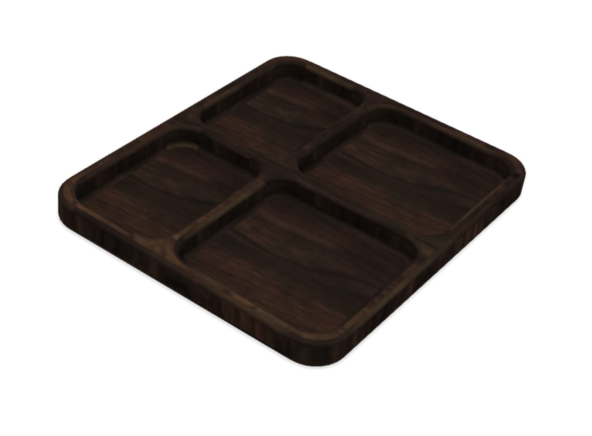 Key and wallet holder 3D print model_2