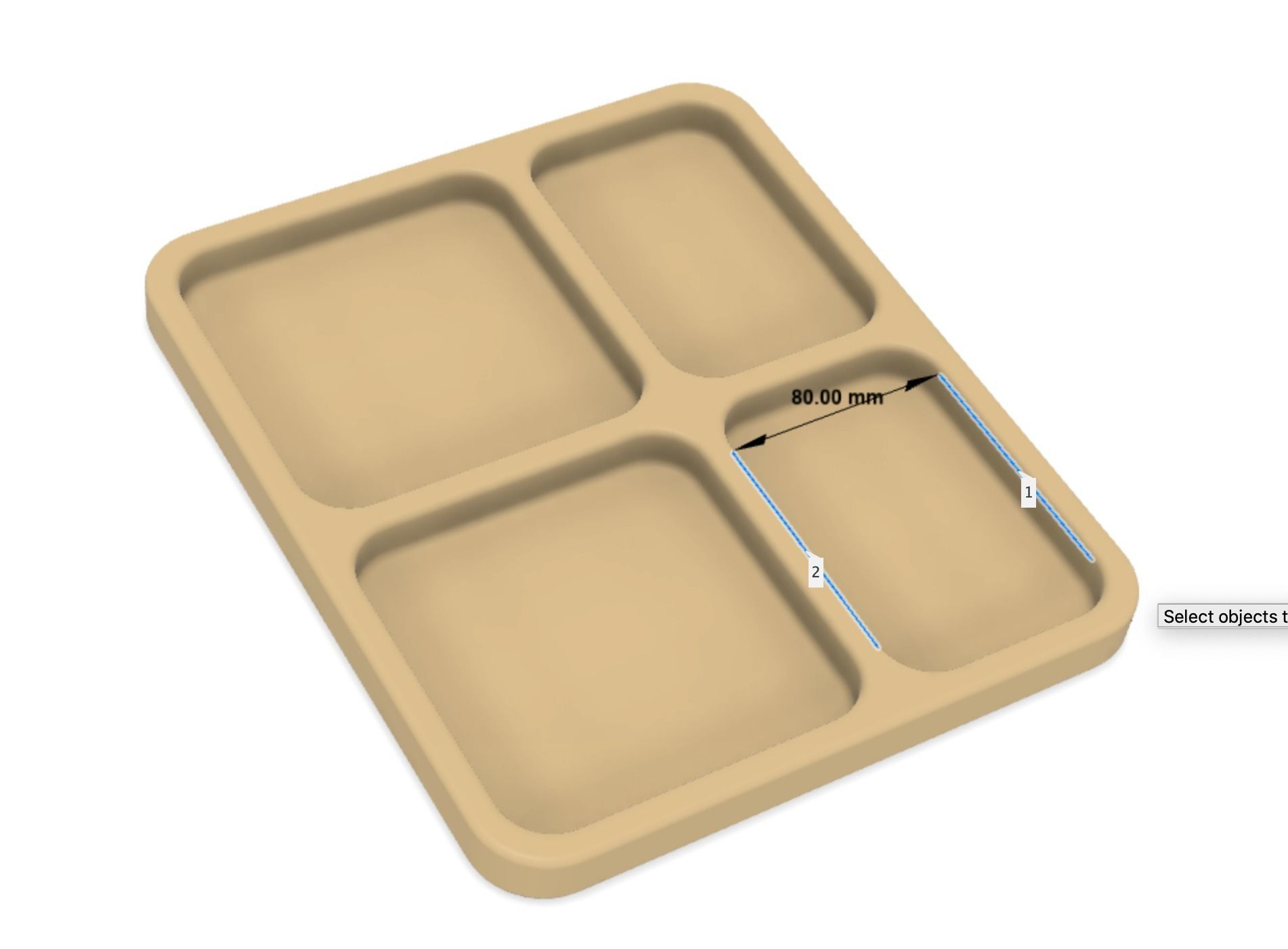 Key and wallet holder 3D print model_3