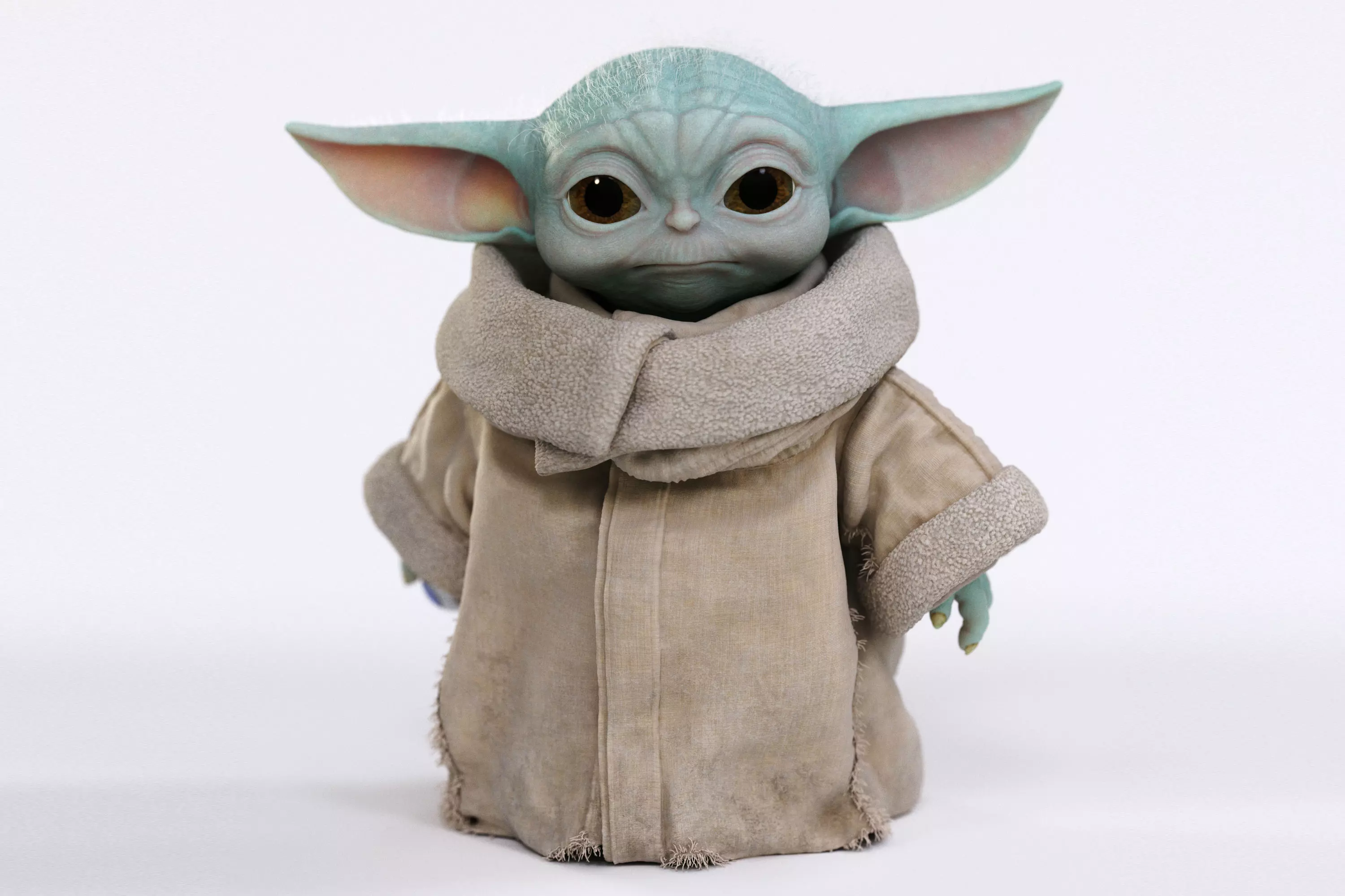 Grogu Baby Yoda Film Quality 3D model 3D model_0