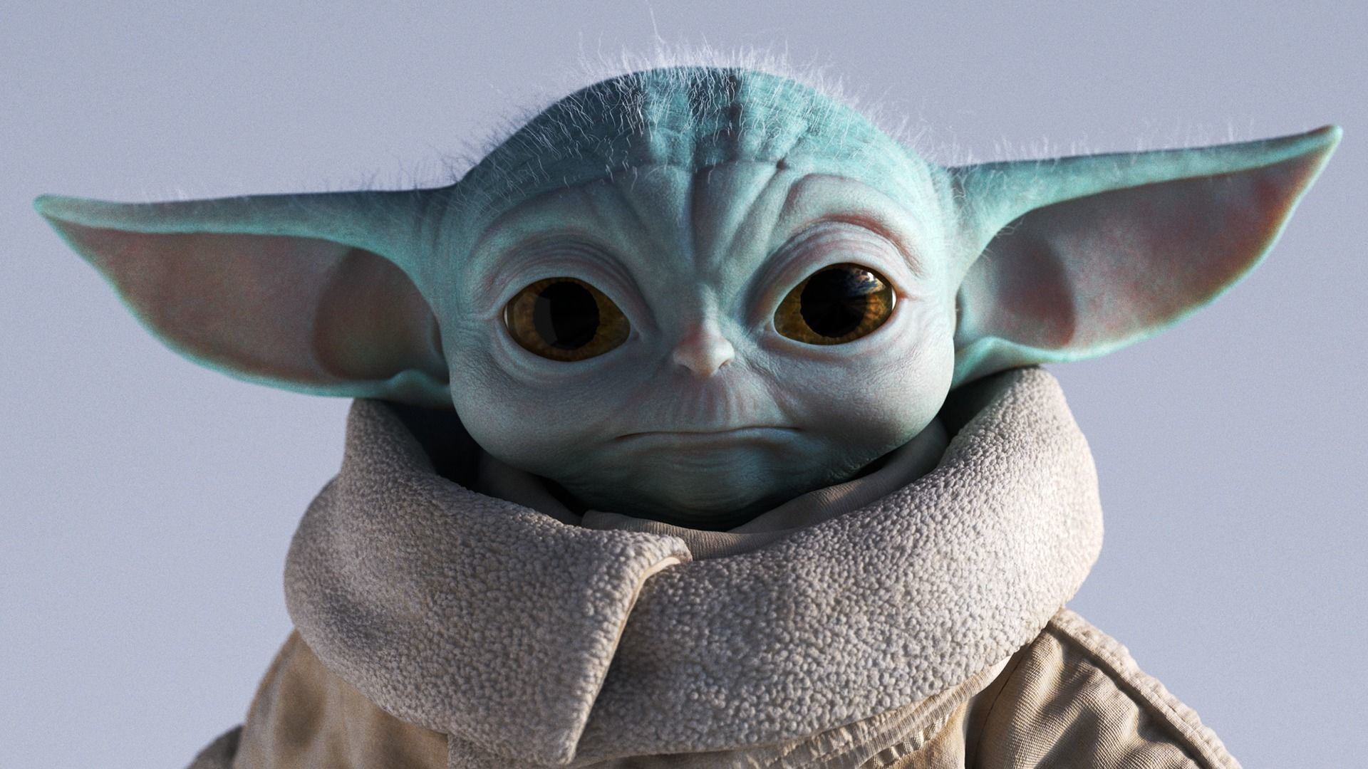 Grogu Baby Yoda Film Quality 3D model 3D model_1