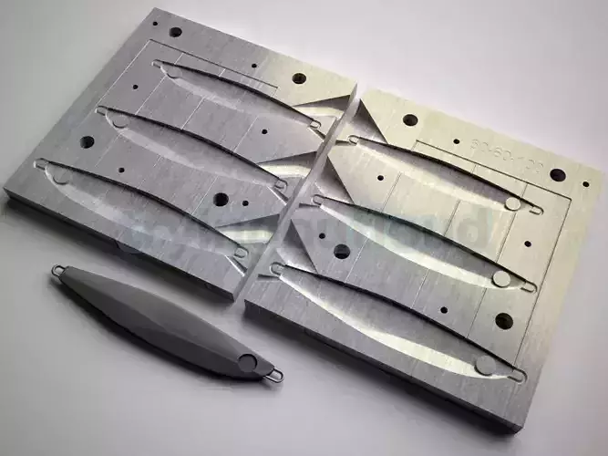 60-80-100 Gr GunJIG likeness Metal Jig Mold