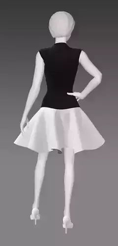 Woman Clothing Pose 489