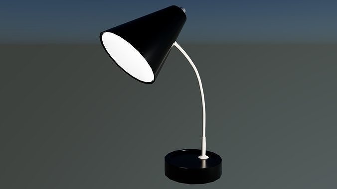 Desk Lamp Low-poly 3D model