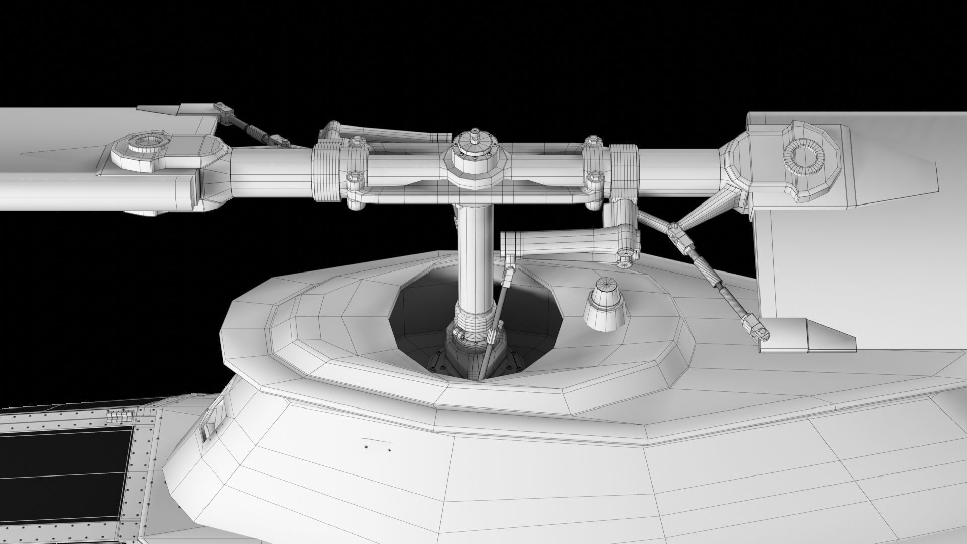 AH-1 - Cobra Attack Helicopter 3D model_55