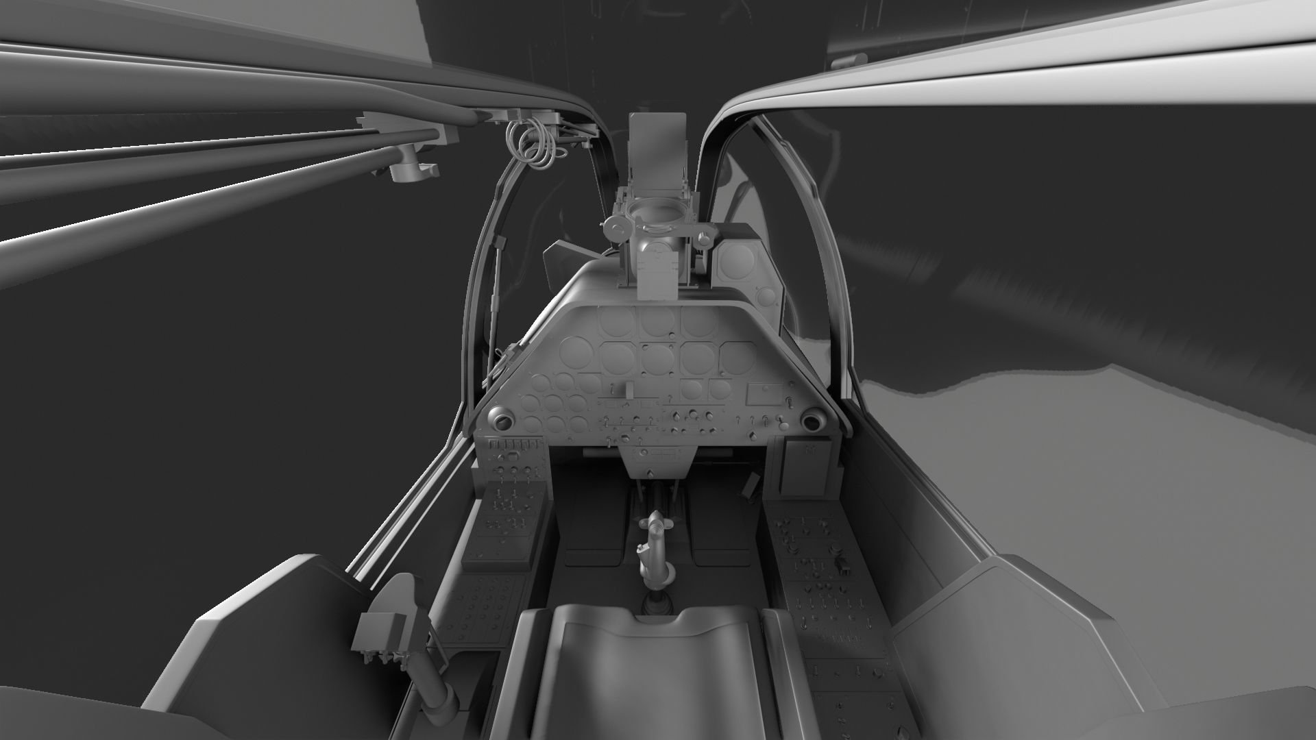 AH-1 - Cobra Attack Helicopter 3D model_5