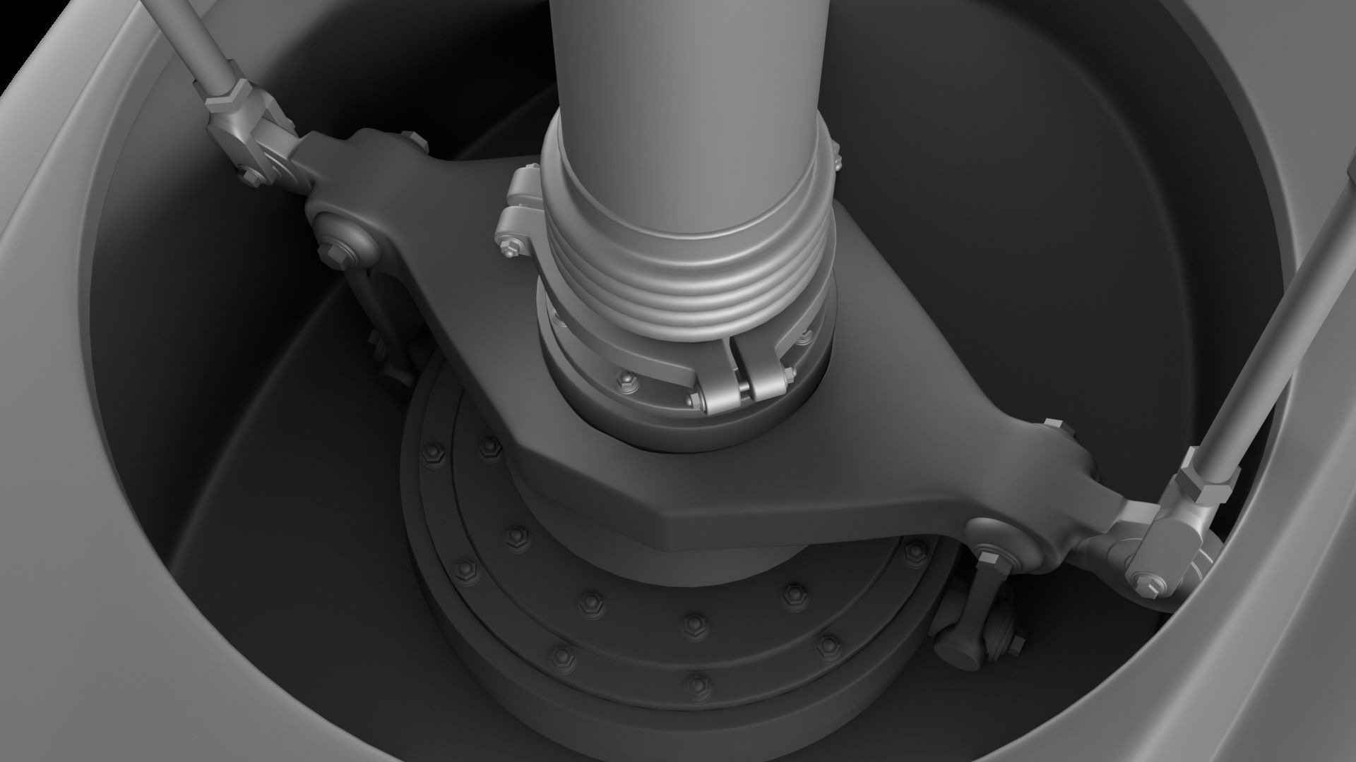 AH-1 - Cobra Attack Helicopter 3D model_13