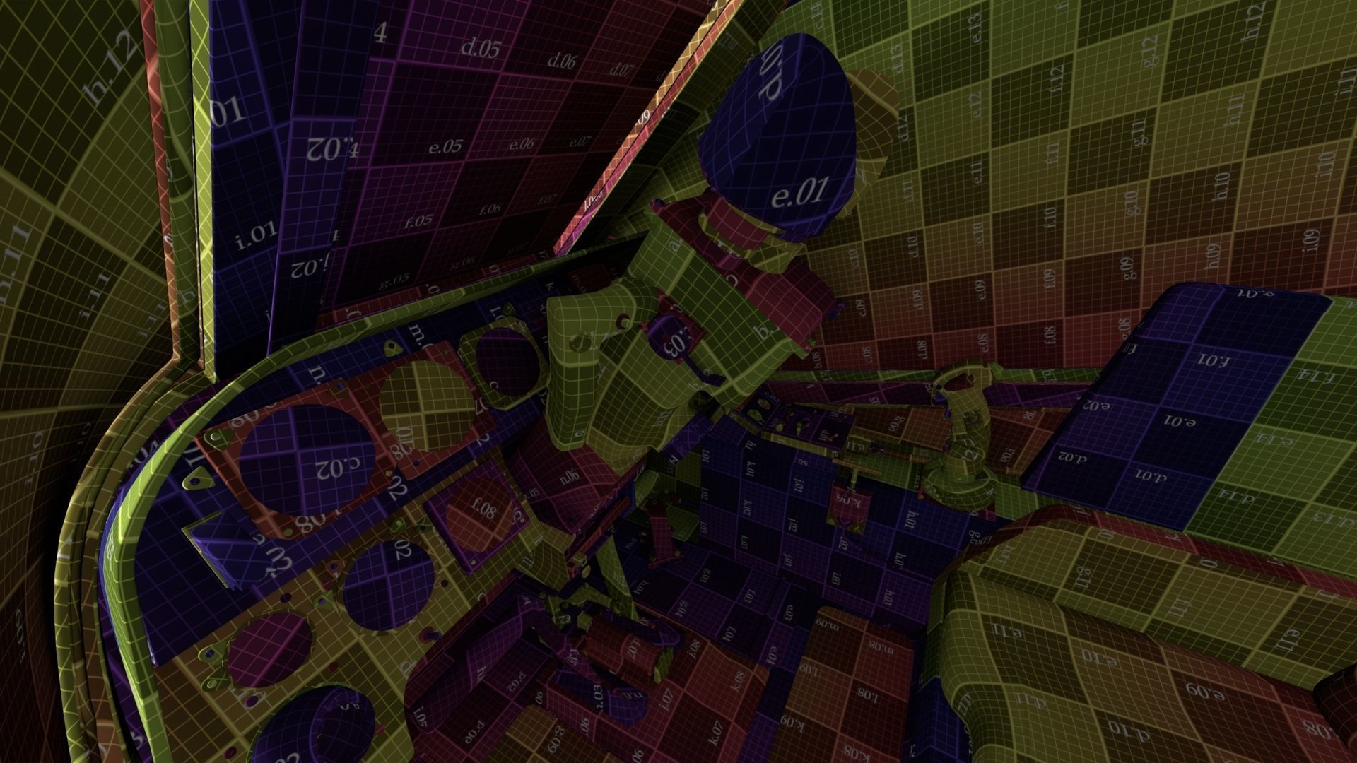 AH-1 - Cobra Attack Helicopter 3D model_30