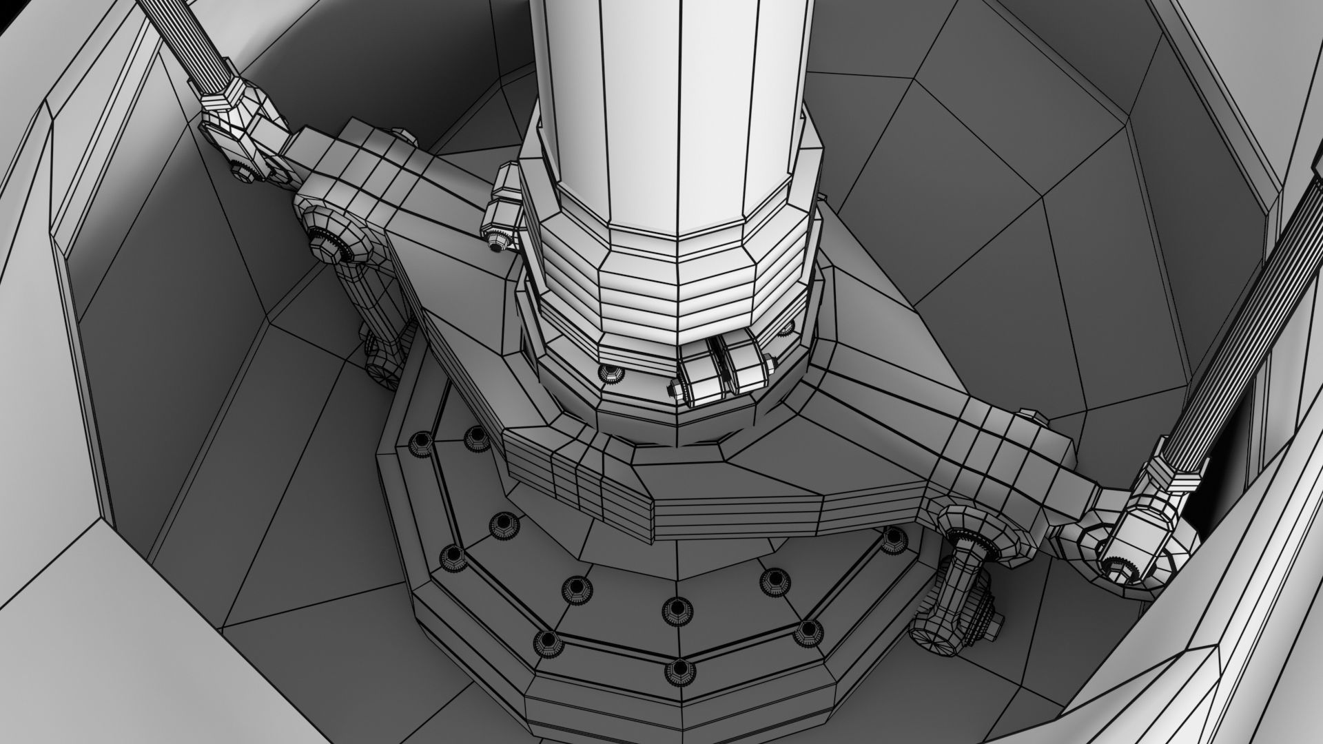 AH-1 - Cobra Attack Helicopter 3D model_56