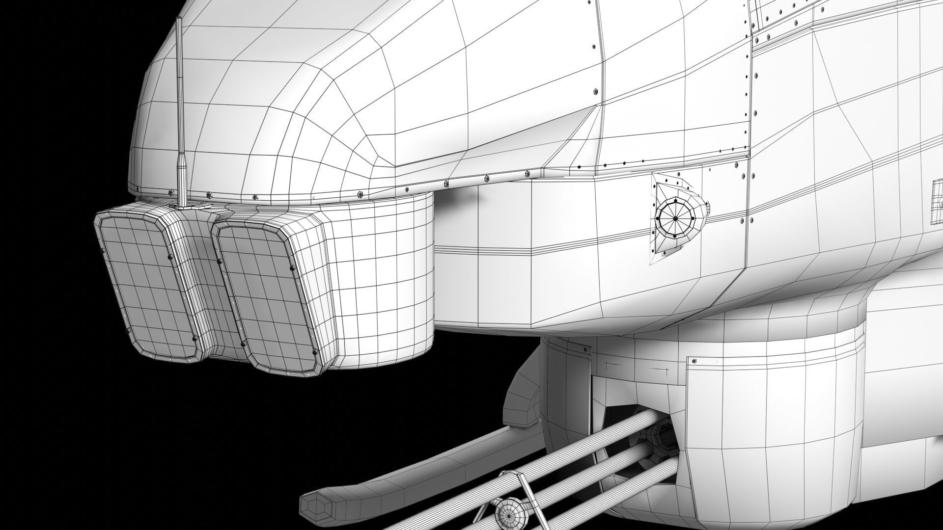 AH-1 - Cobra Attack Helicopter 3D model_60