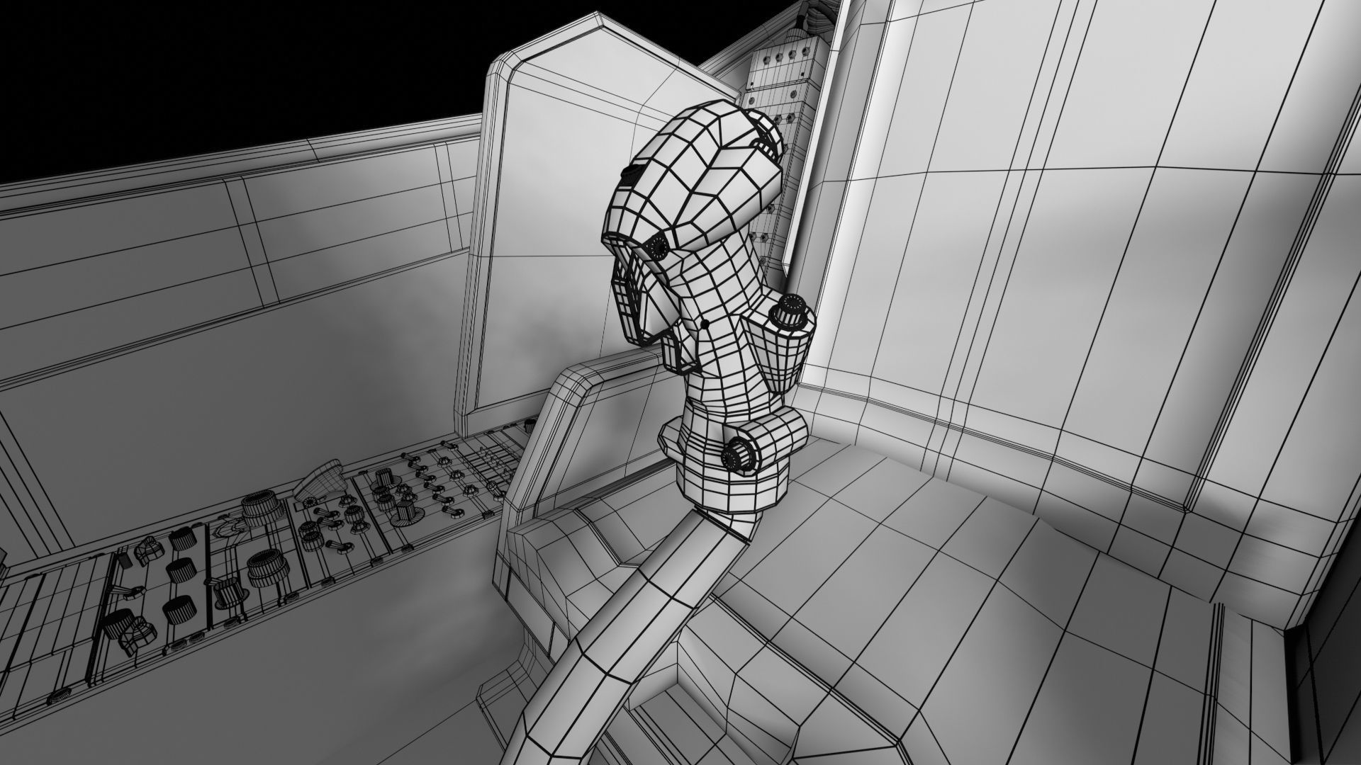 AH-1 - Cobra Attack Helicopter 3D model_53