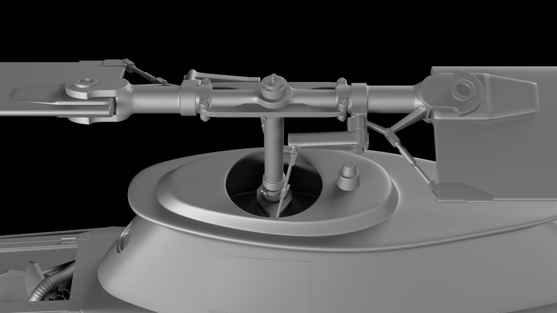 AH-1 - Cobra Attack Helicopter 3D model_12