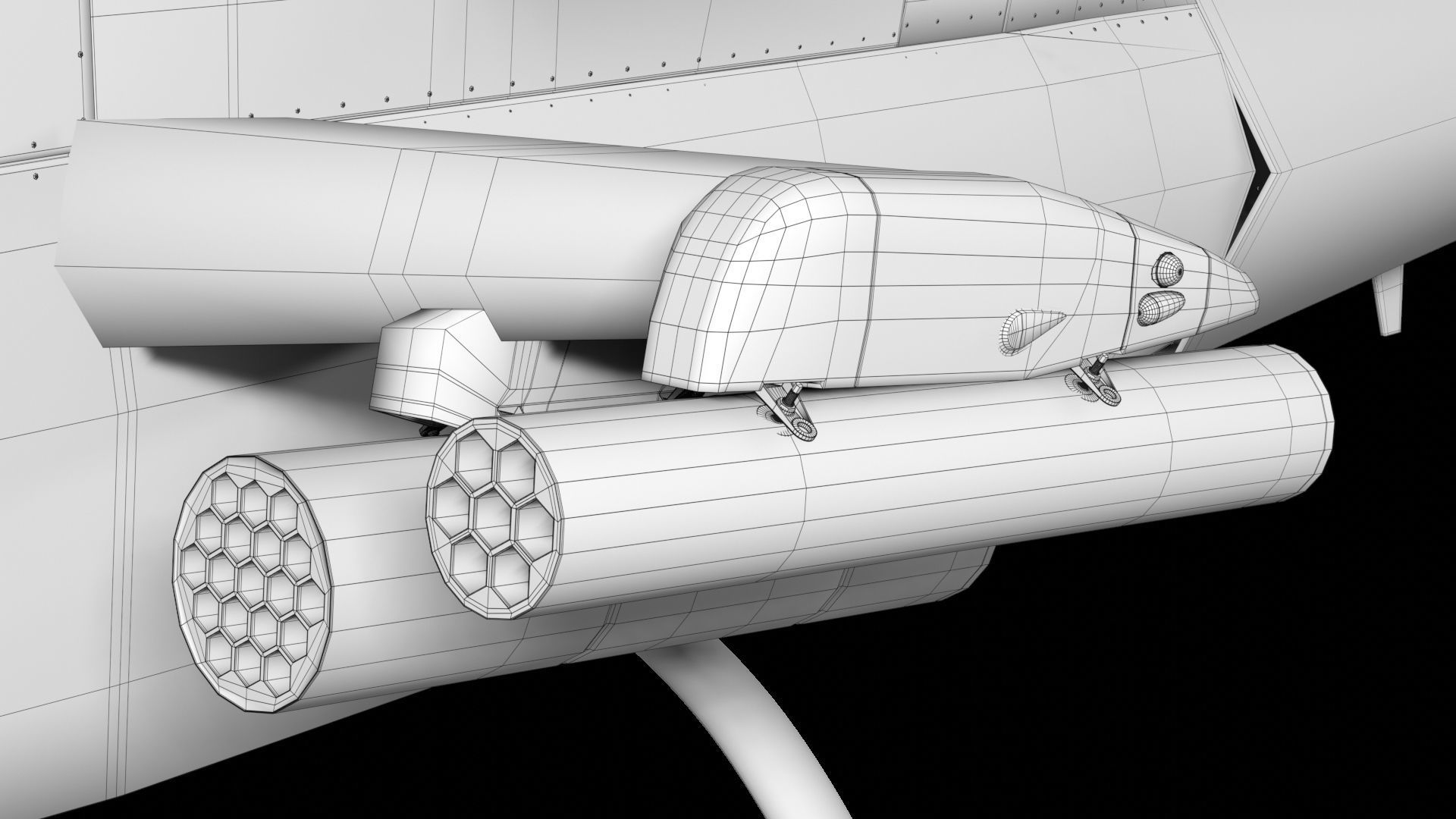 AH-1 - Cobra Attack Helicopter 3D model_58