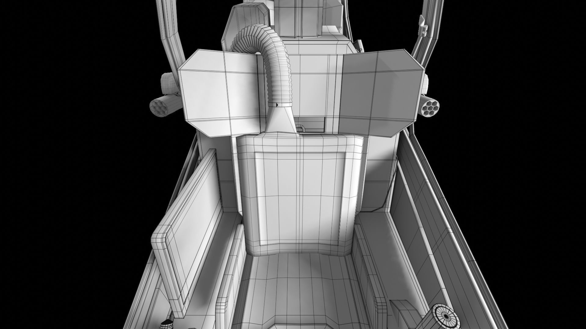 AH-1 - Cobra Attack Helicopter 3D model_51
