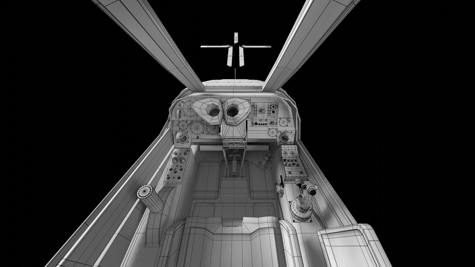 AH-1 - Cobra Attack Helicopter 3D model_50