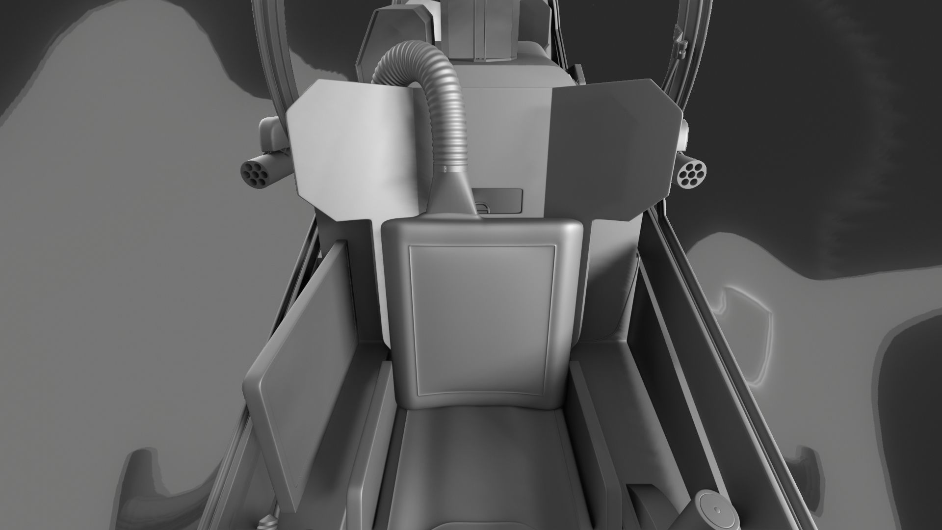 AH-1 - Cobra Attack Helicopter 3D model_8