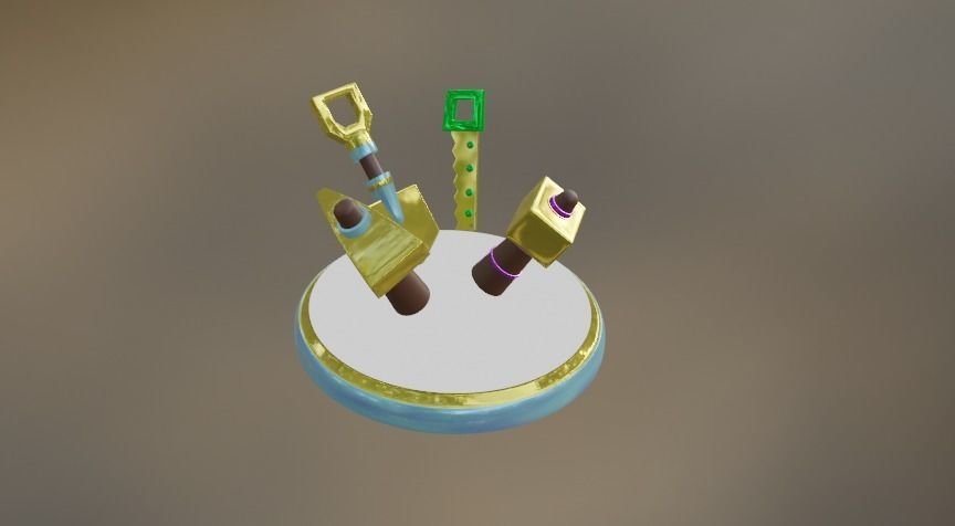 Tool box LowPoly Low-poly 3D model_5