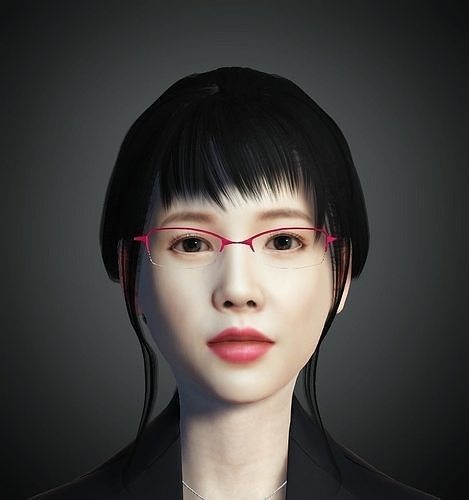 Unity Digital Human RH011 Free 3D model