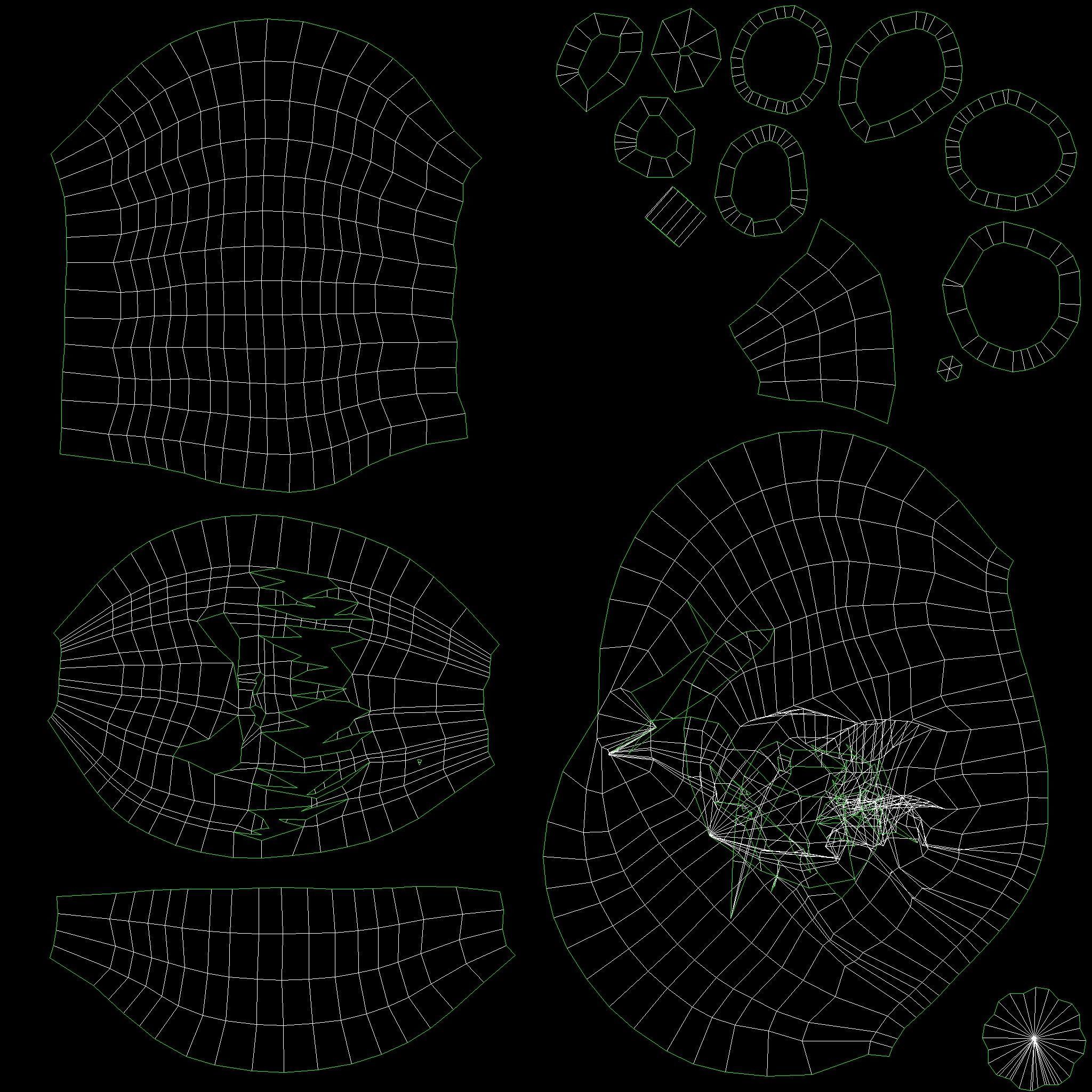 Halloween Pumpkin Low-poly 3D model Low-poly 3D model_29