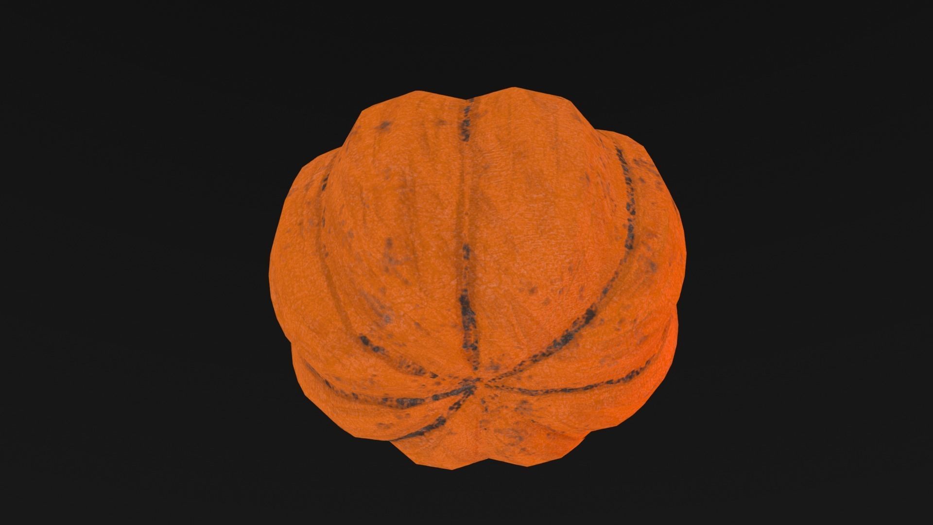 Halloween Pumpkin Low-poly 3D model Low-poly 3D model_13