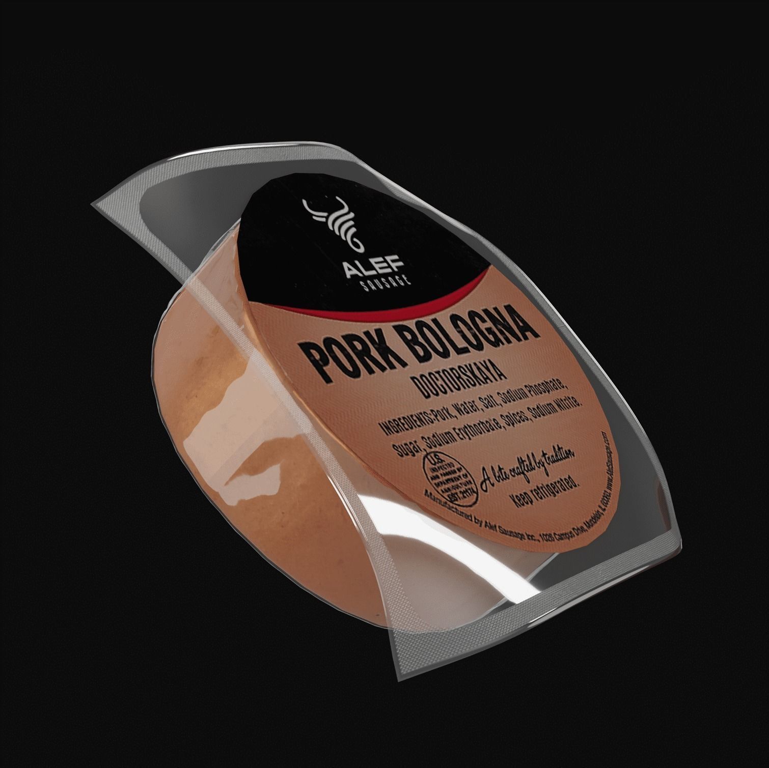 Package of Bologna 3D model_3