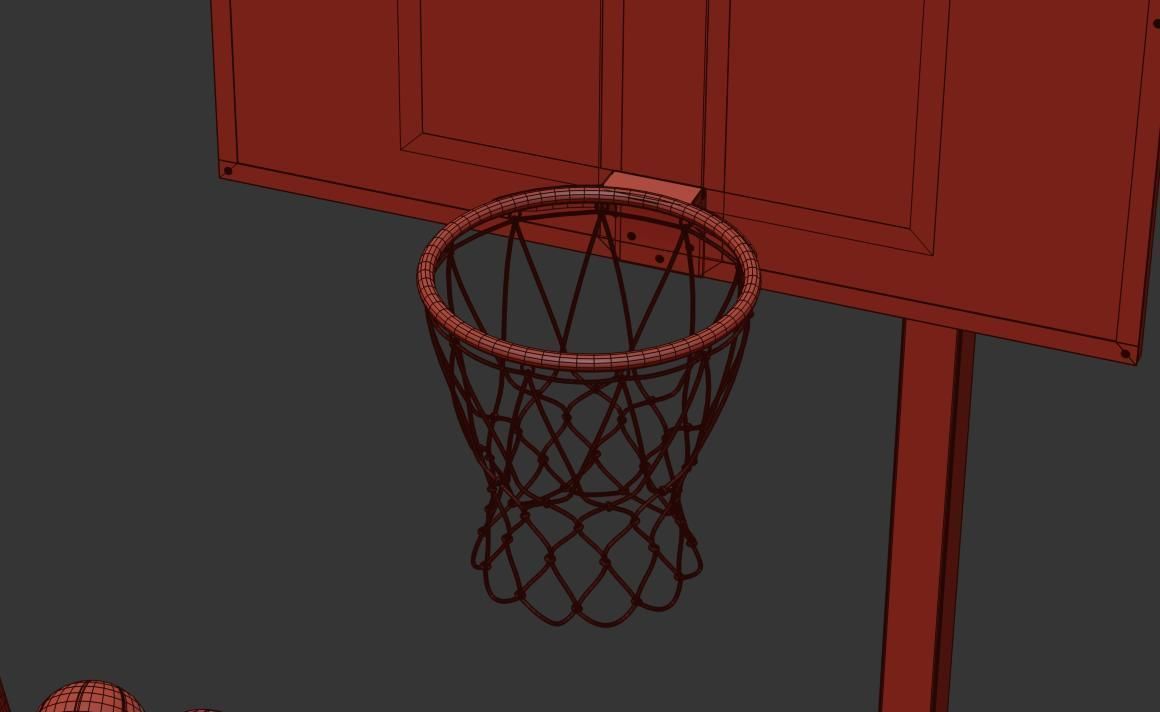 Model Basketball Project Basketball Hoop 3D model | CGTrader