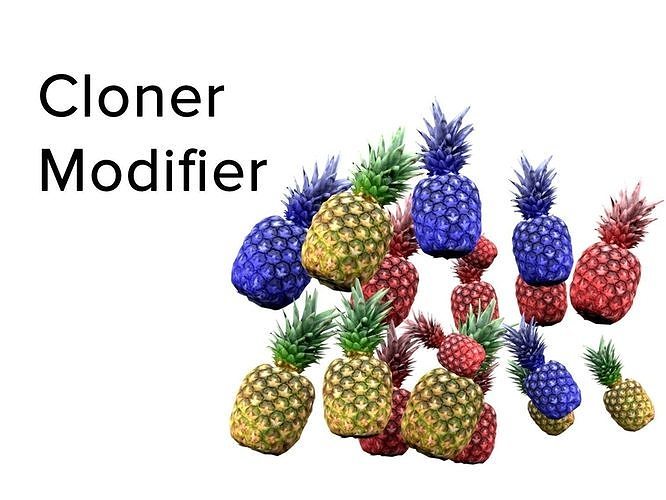 Cloner Modifier 3dsMax 3D model