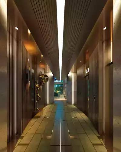 Lobby Hotel Interior Design 02