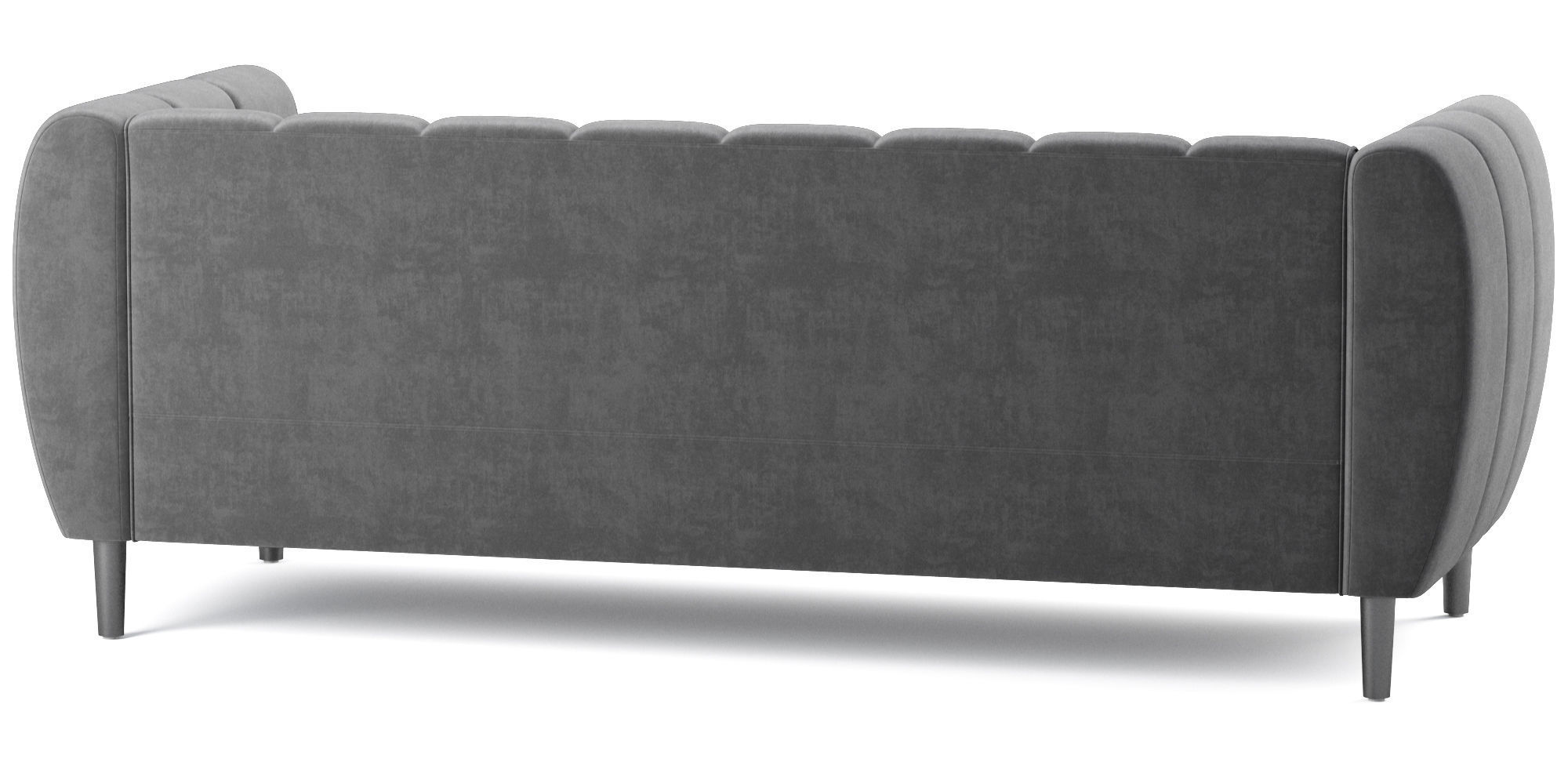 Bobran Modern Velvet Sofa 3D model_2