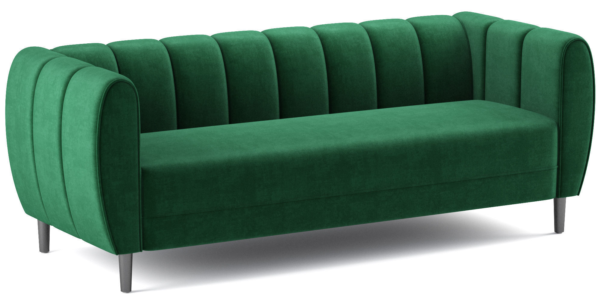 Bobran Modern Velvet Sofa 3D model_5