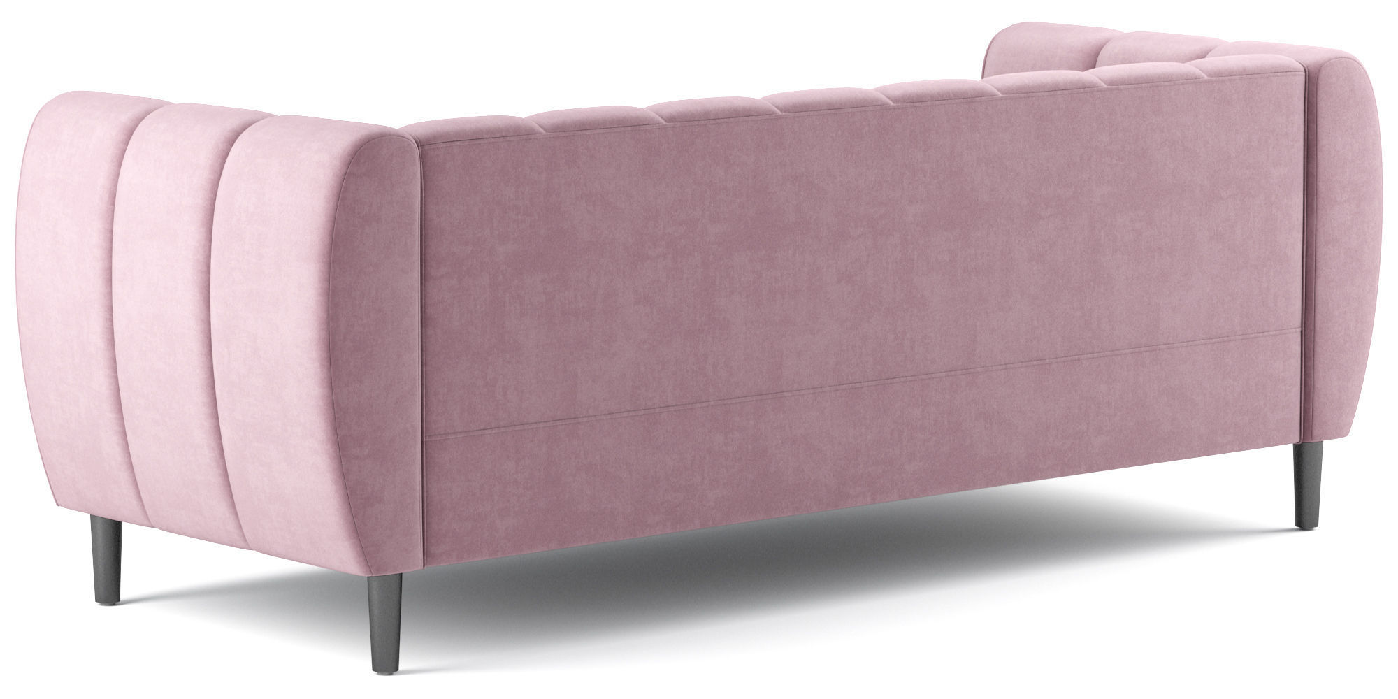 Bobran Modern Velvet Sofa 3D model_4