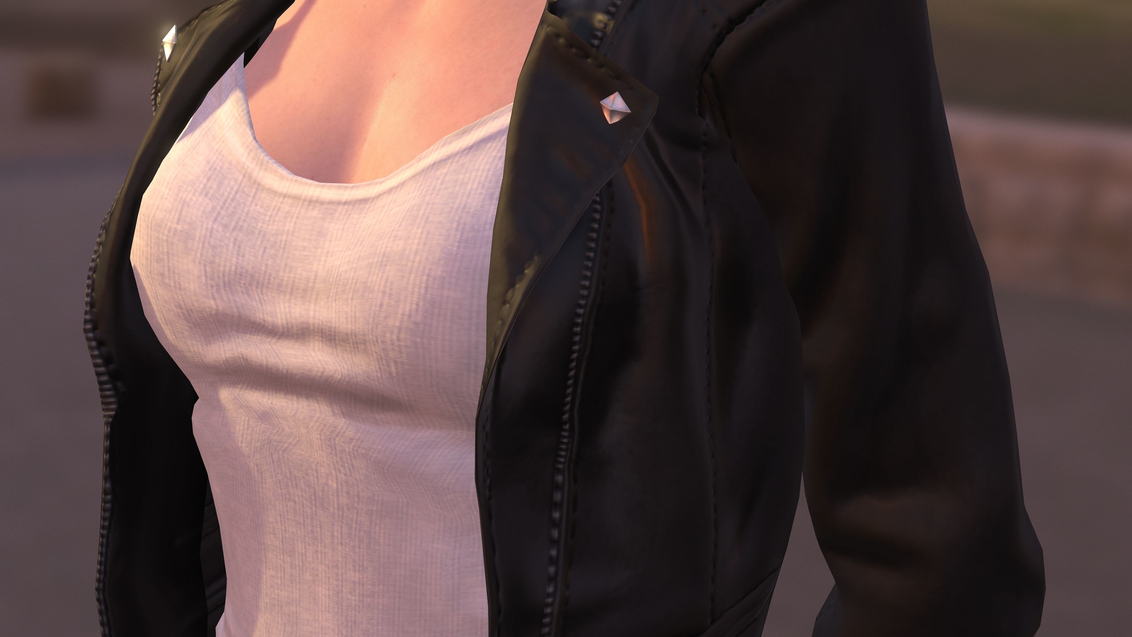 Best female 3d Model for Product Modeling Low-poly 3D model_5