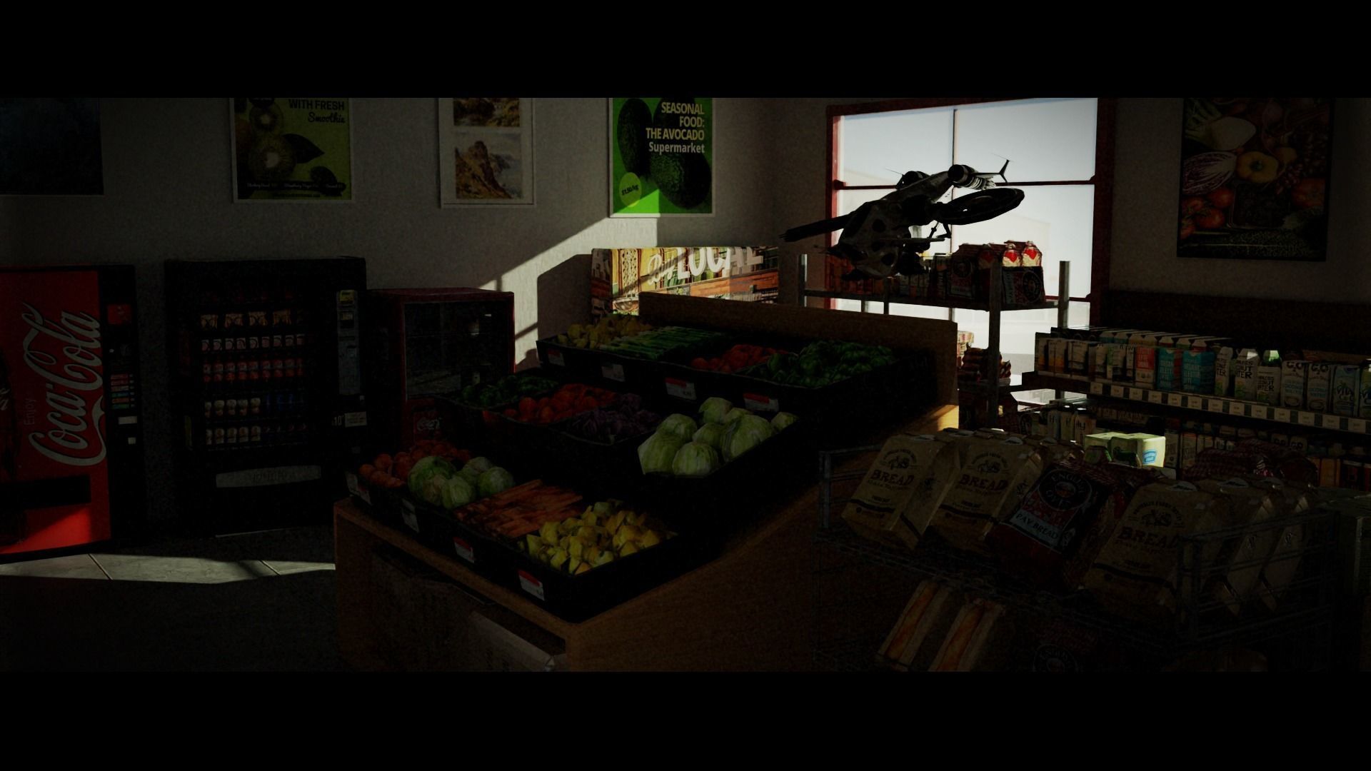 Grocery Store Asset Pack- Game Ready Low-poly 3D model_9