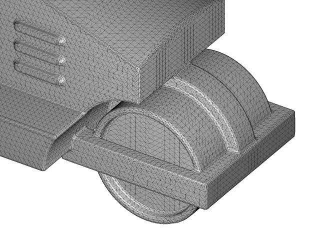 Classic Road Roller Machine 3D print model_5