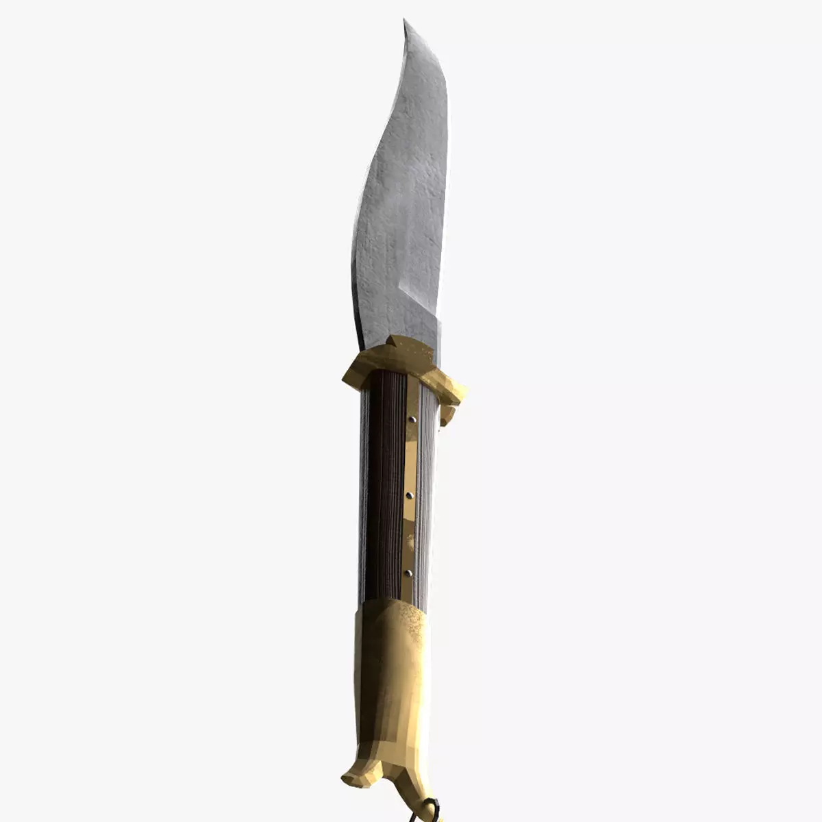 Rampuri Pocket Knife Low-poly 3D model_0