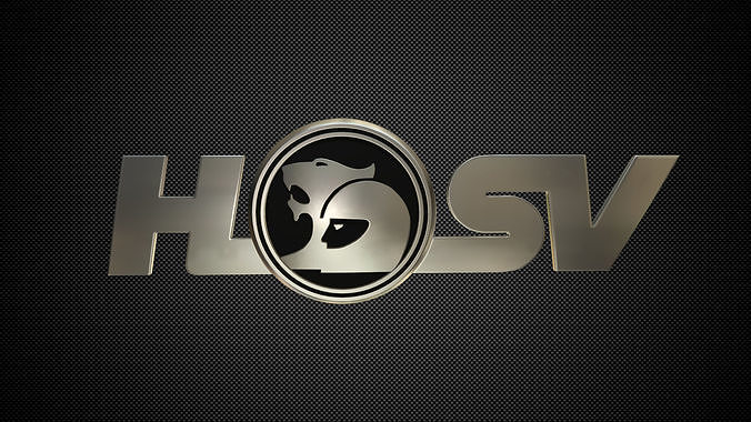 hsv logo 3D model