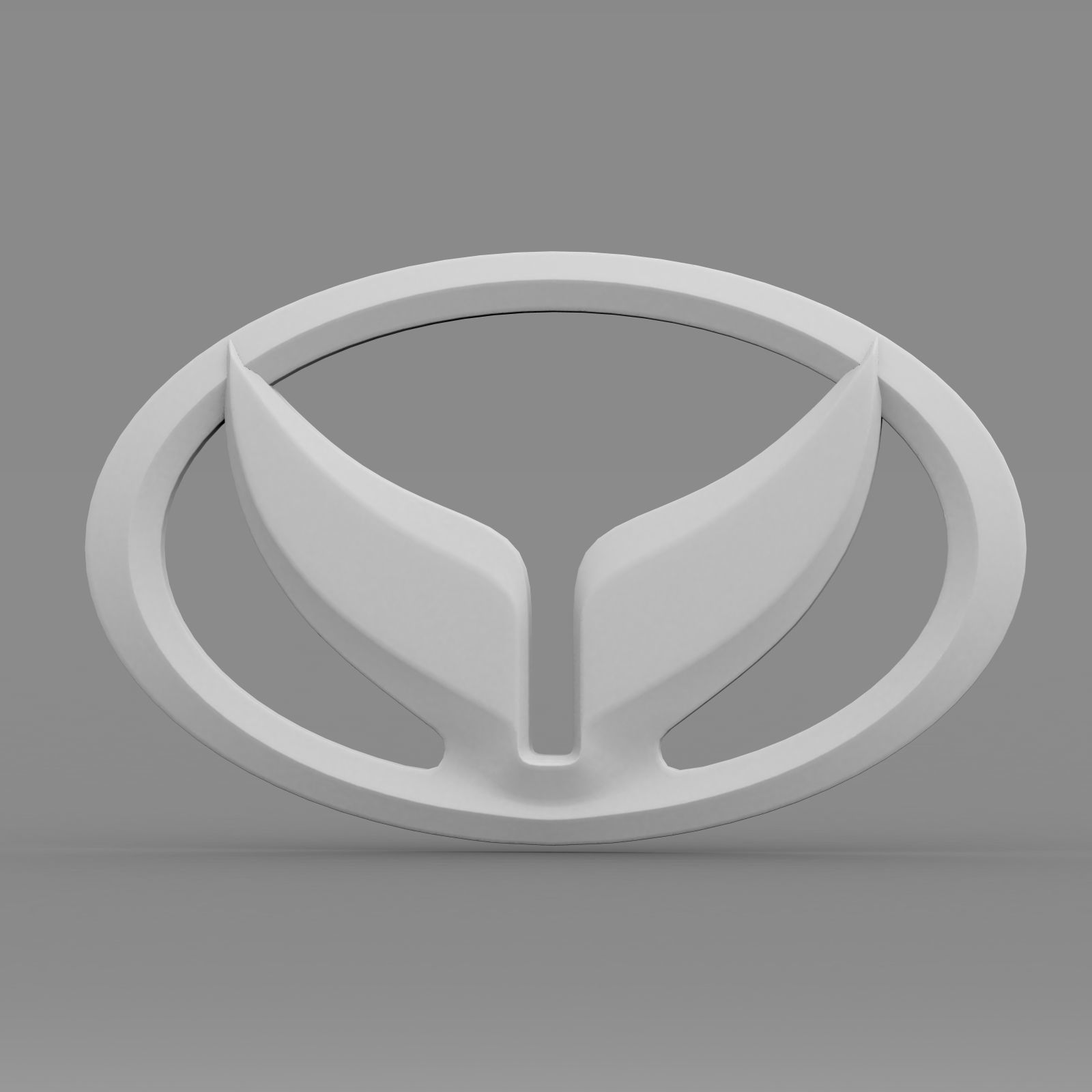 huansu logo 3D model_6