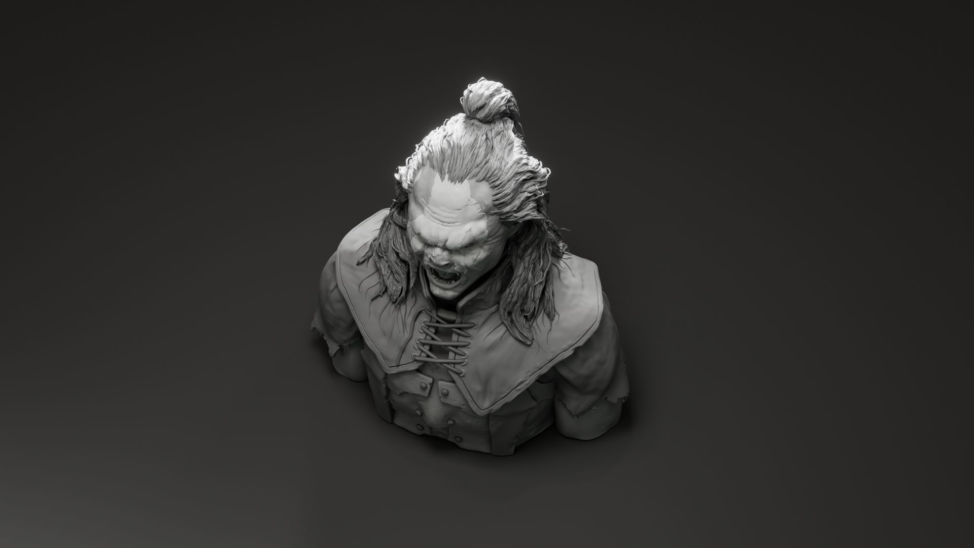 Lawrence Makoare - Lurtz - The Lord OF The RIngs 3D print model_5