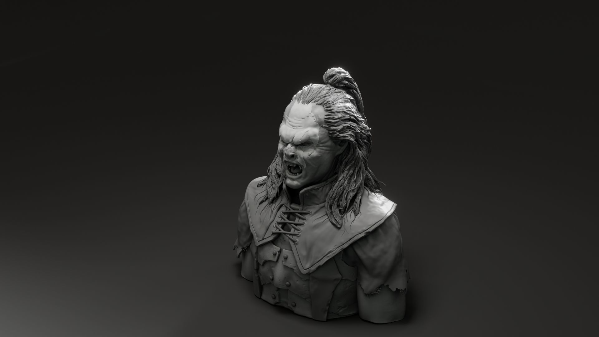 Lawrence Makoare - Lurtz - The Lord OF The RIngs 3D print model_4