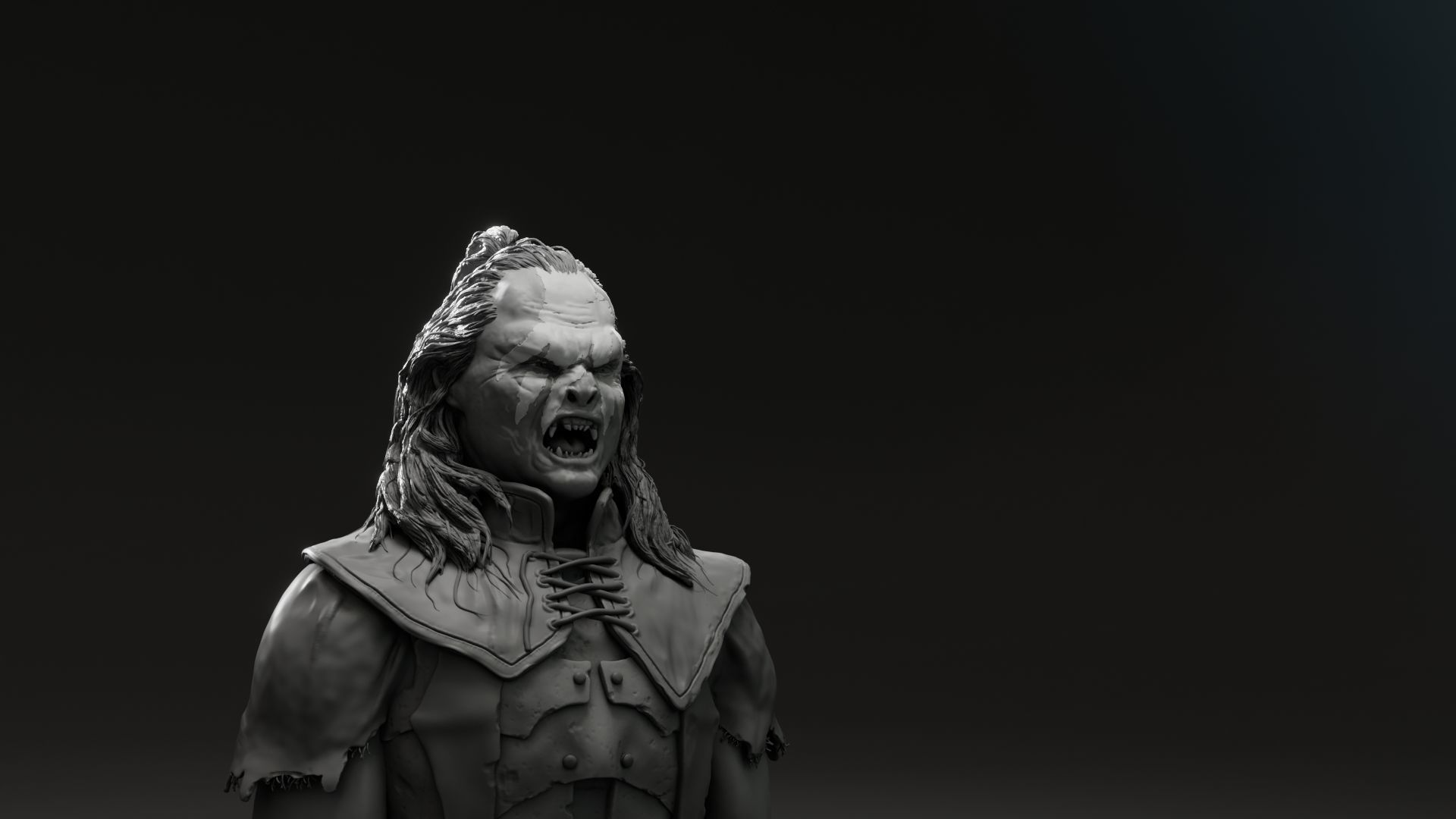Lawrence Makoare - Lurtz - The Lord OF The RIngs 3D print model_1