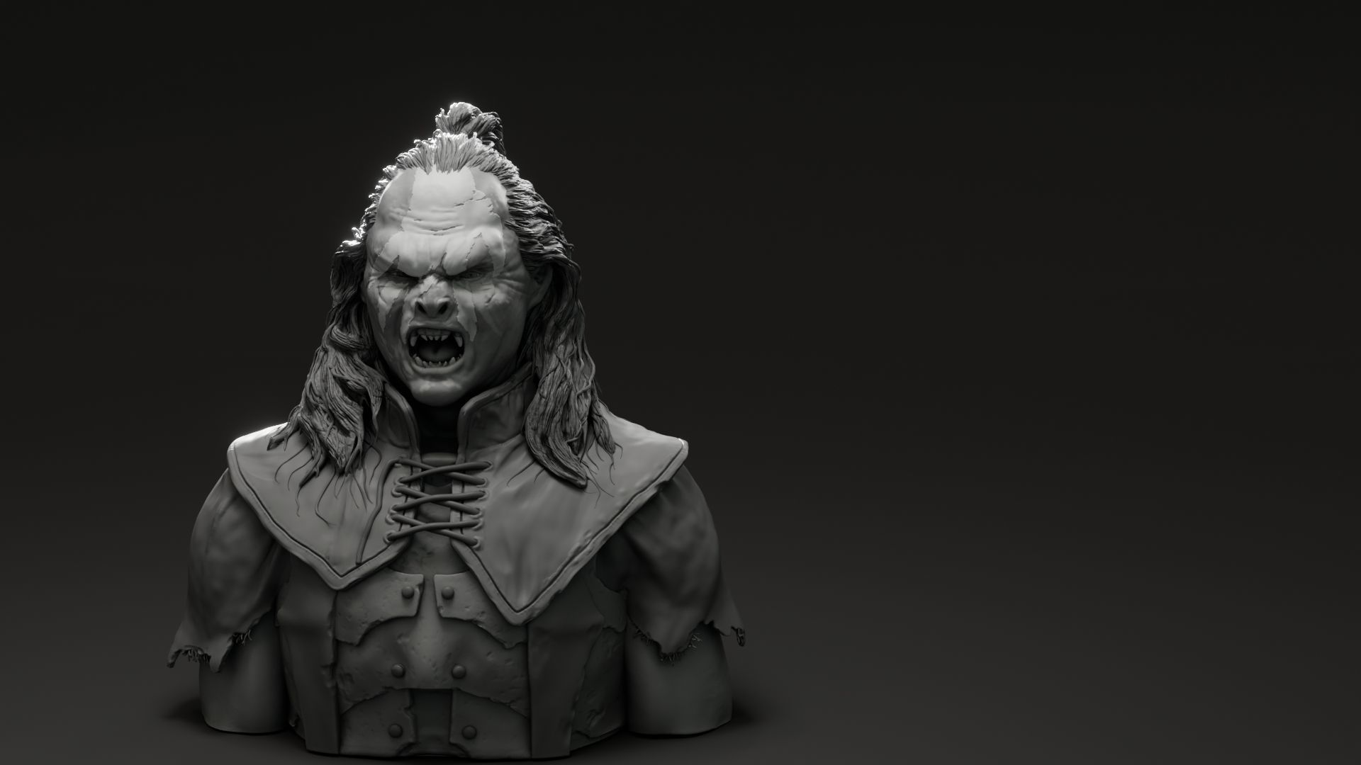 Lawrence Makoare - Lurtz - The Lord OF The RIngs 3D print model_2