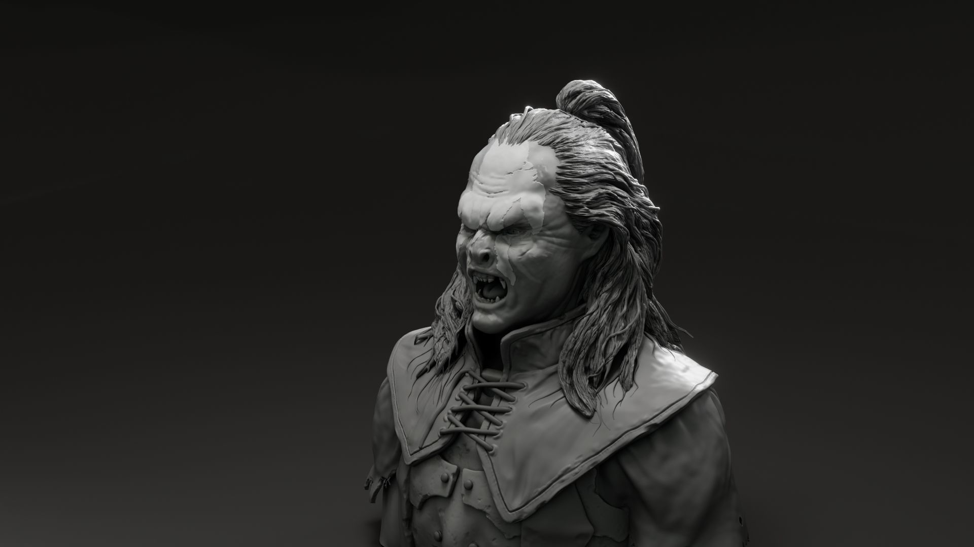Lawrence Makoare - Lurtz - The Lord OF The RIngs 3D print model_15
