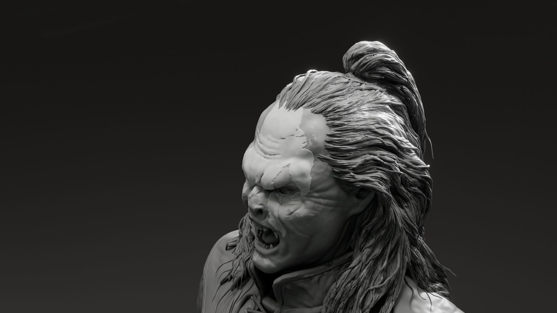Lawrence Makoare - Lurtz - The Lord OF The RIngs 3D print model_8